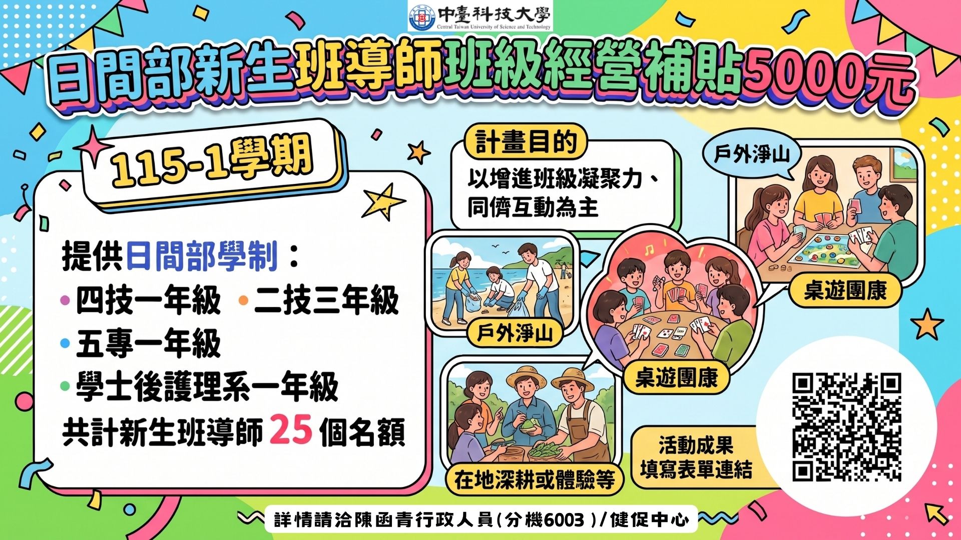 115-1深耕計畫班級經營補貼